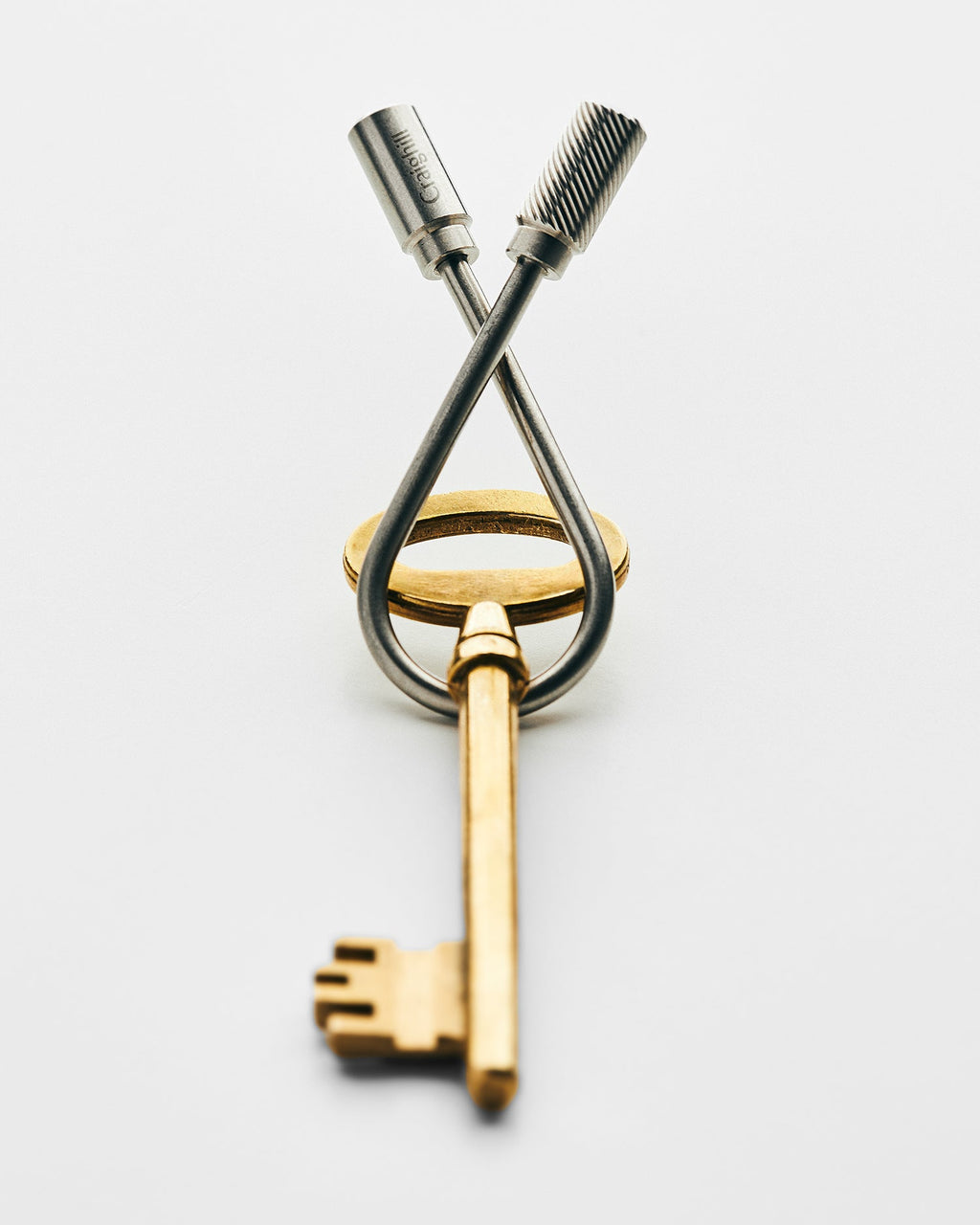 Closed Helix Keyring