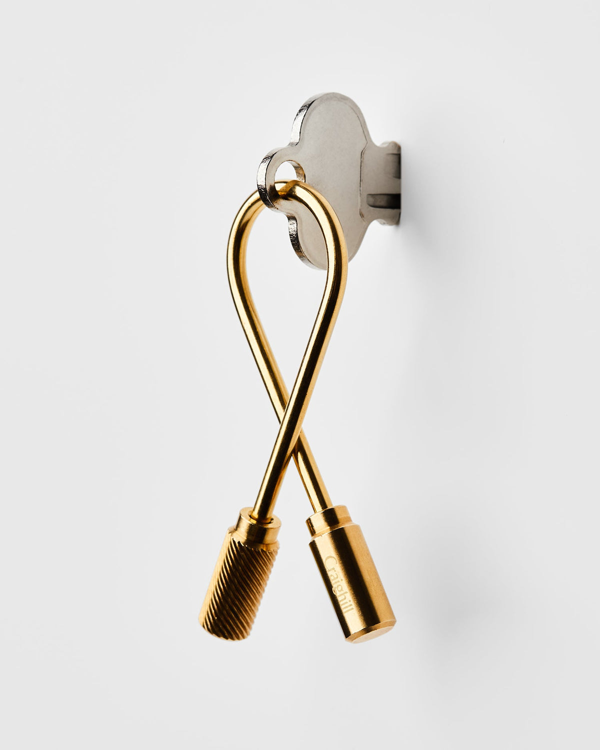 Closed Helix Keyring