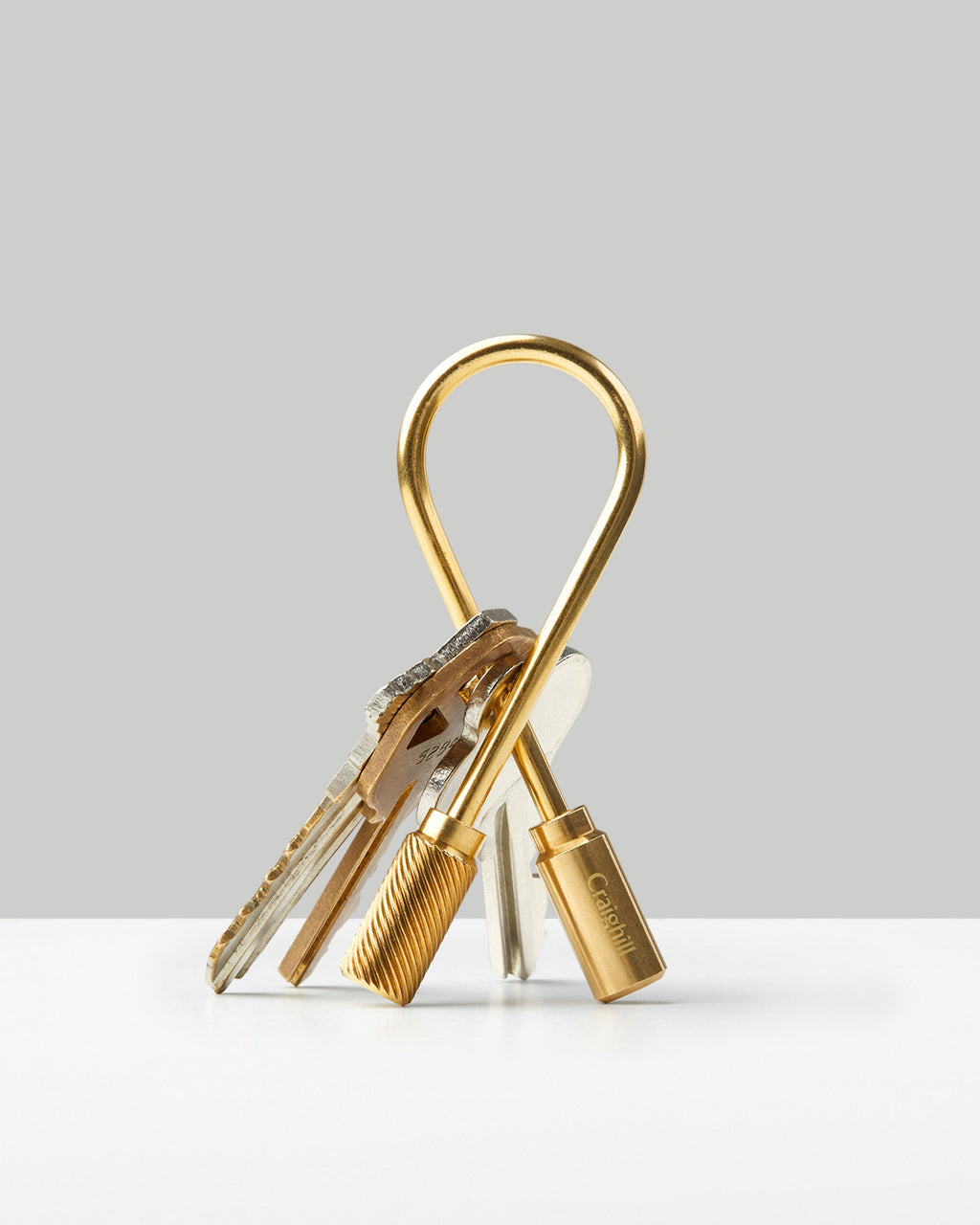 Closed Helix Keyring